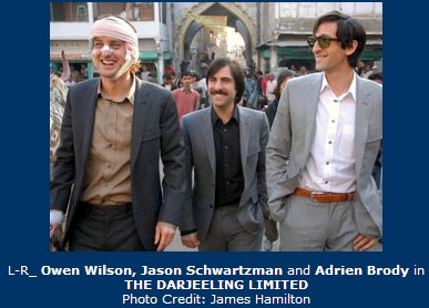 Adrian Brody as Peter Whitman Darjeeling Limited