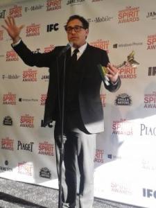 spirit awards 2013 - David O. Russell - Best Director, Best Screenplay - Silver Linings Playbook (2)