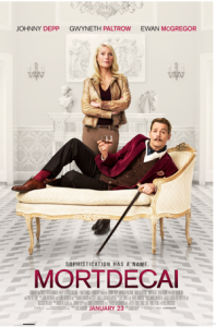 mortdecai - one sheet