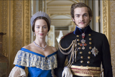 Emily Blunt and Rupert Friend as Victoria and Albert in "The Young Victoria"