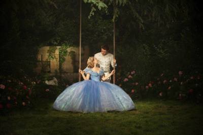 cinderella - garden swing