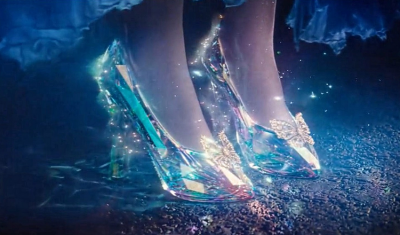 cinderella - slippers on foot - 2