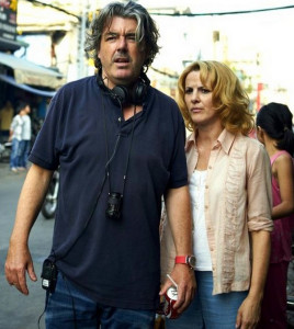 noble - stephen bradley & dierdre o'kane on set