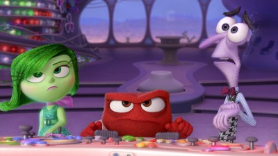 inside out - disgust - anger - fear