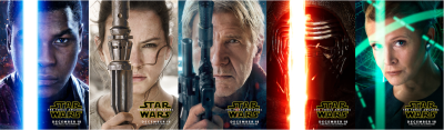 star wars - posters panel