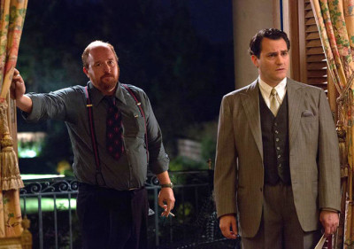 Louis C.K. and Michael Stuhlbarg as Alan Hird and Edward G. Robinson, respectively (l. to r.)
