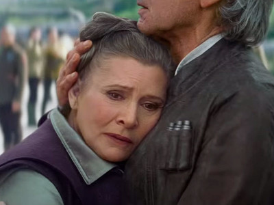 force awakens - han & leia