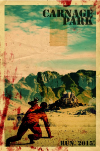 carnage park - one sheet