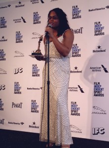 Mya Taylor, Best Supporting Female for TANGERINE. February 27, 2016 ©eliasentertainment