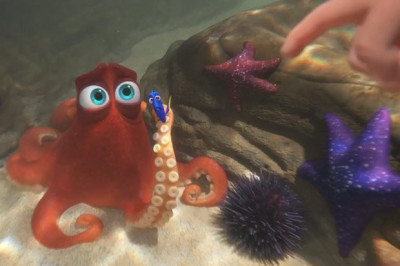 finding dory - touching