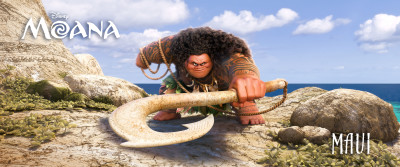 DWAYNE JOHNSON voices MAUI—half god, half mortal, all awesome.