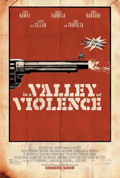 in a valley of violence - one sheet