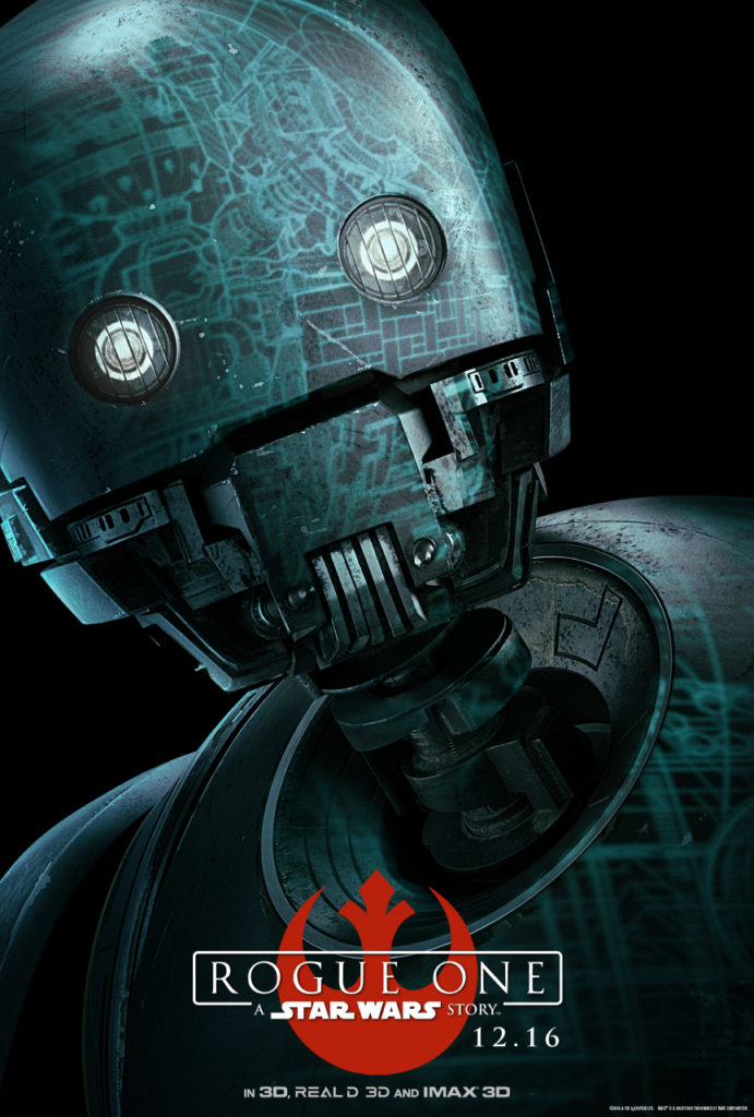 K-2SO voiced by ALAN TUDYK