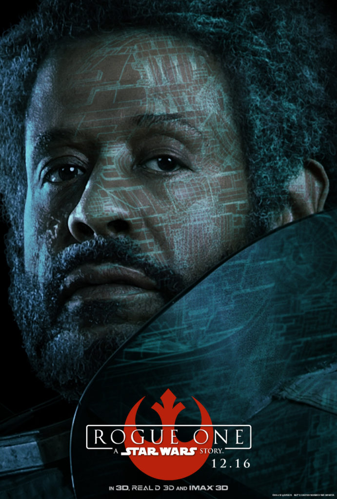 FOREST WHITAKER as "Saw Gerrera" 