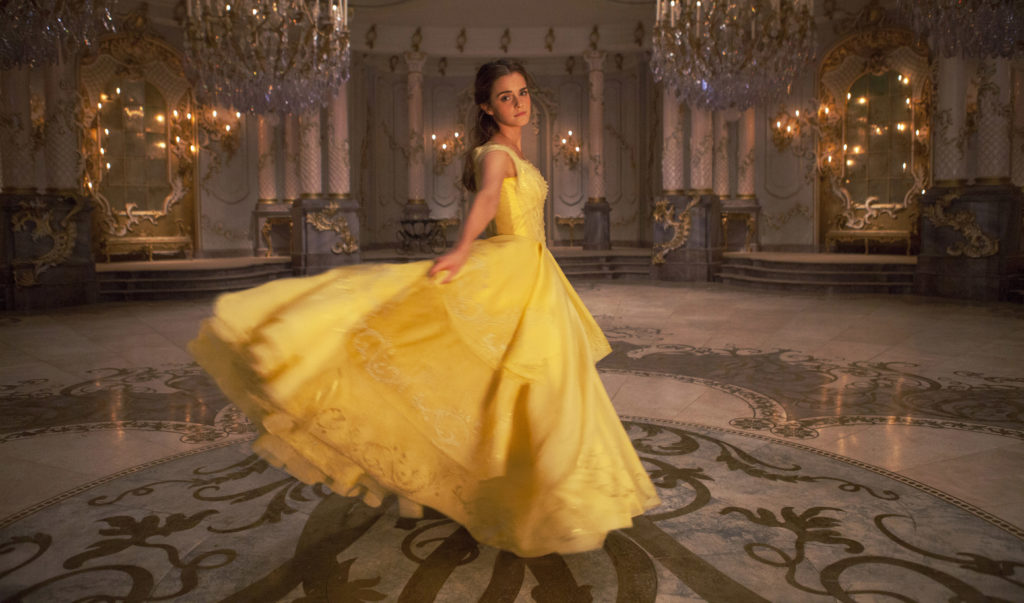 Emma Watson as Belle in Disney's BEAUTY AND THE BEAST.