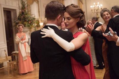 Caspar Phillipson and Natalie Portman (l. to r.) as JFK and Jackie