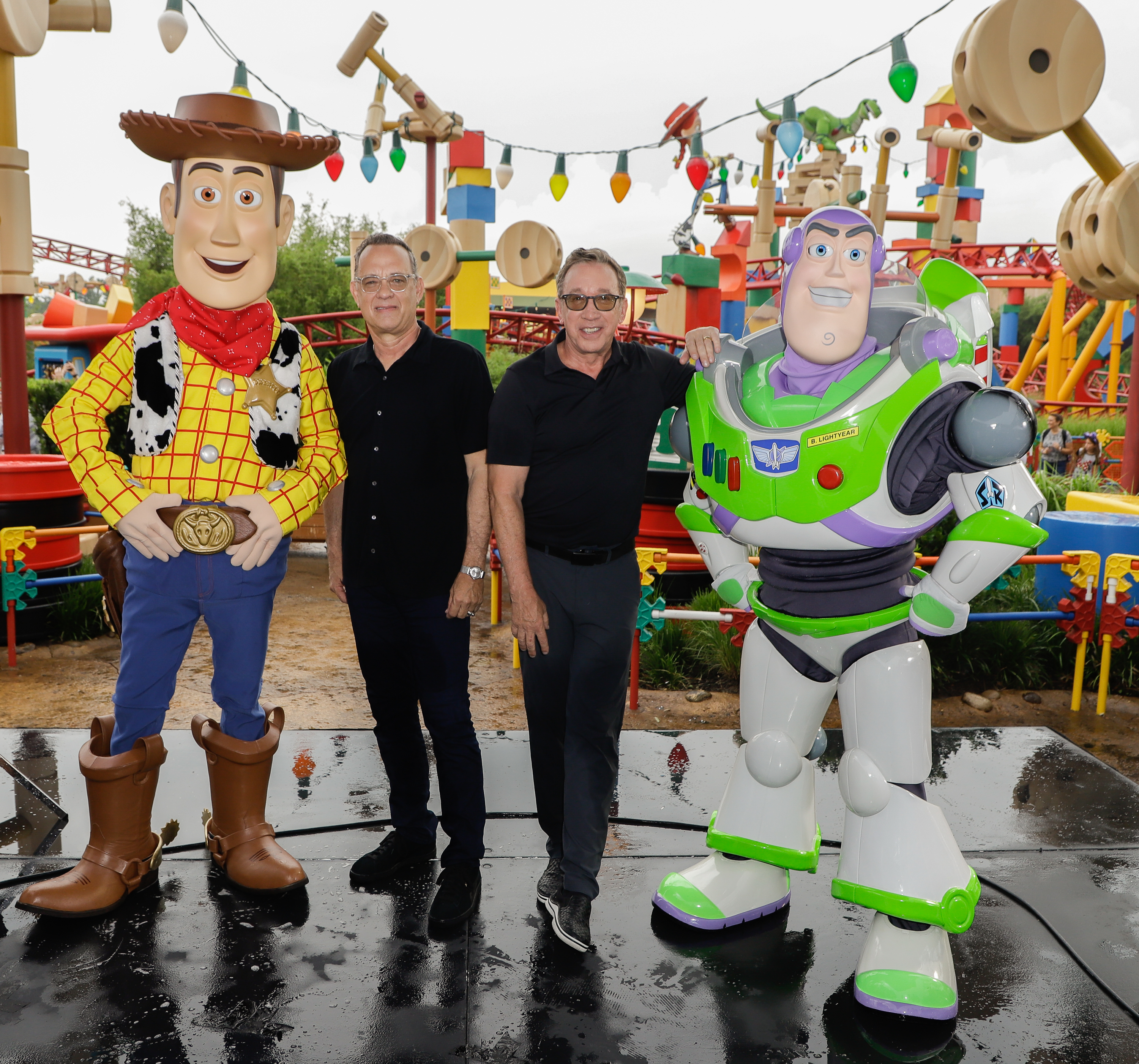  Toy Story 4 : Tom Hanks, Tim Allen, Annie Potts, Tony