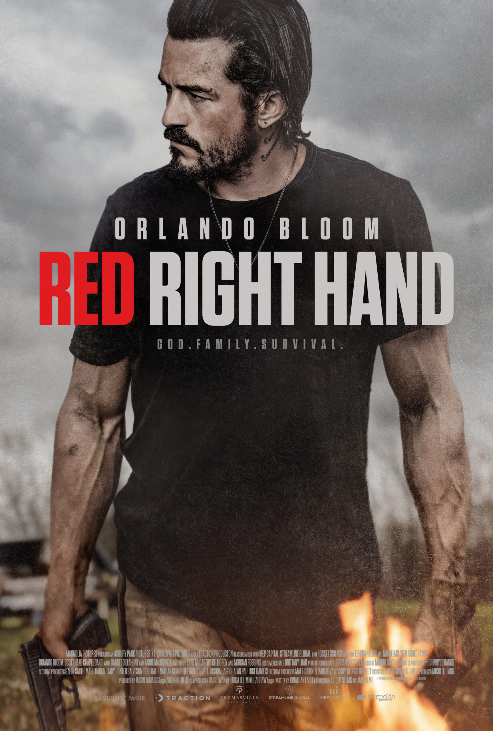 Check out the trailer and images for RED RIGHT HAND. In theatres and on ...